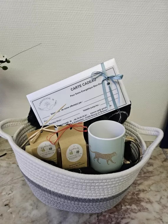 Rappel : Offre de panier garni bien-être à Bourg-en-Bresse, Bourg-en-Bresse, Christiane MAURE MOISSONNIER